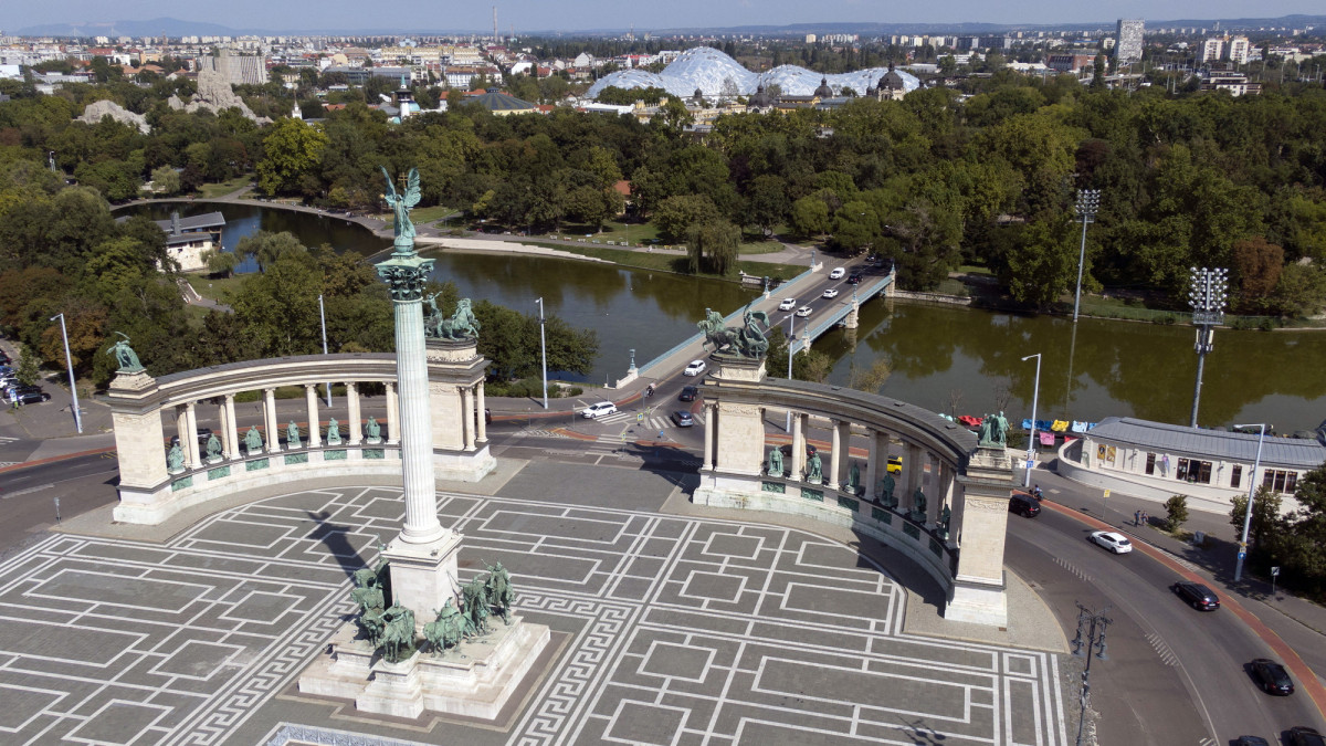 Hősök tere és Városliget